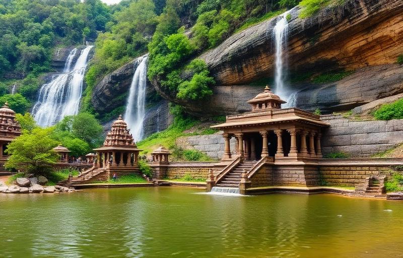 Kapila Theertham waterfall temple