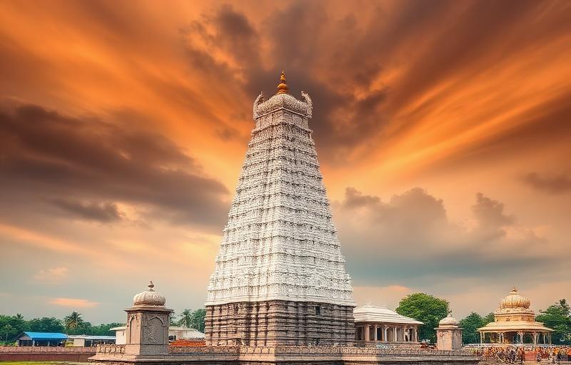 Sri Kalahasti Temple tower