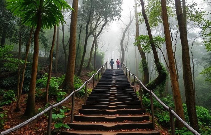 Srivari Mettu steps through forest