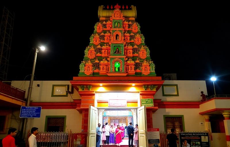 Vakula Devi Matha Temple entrance